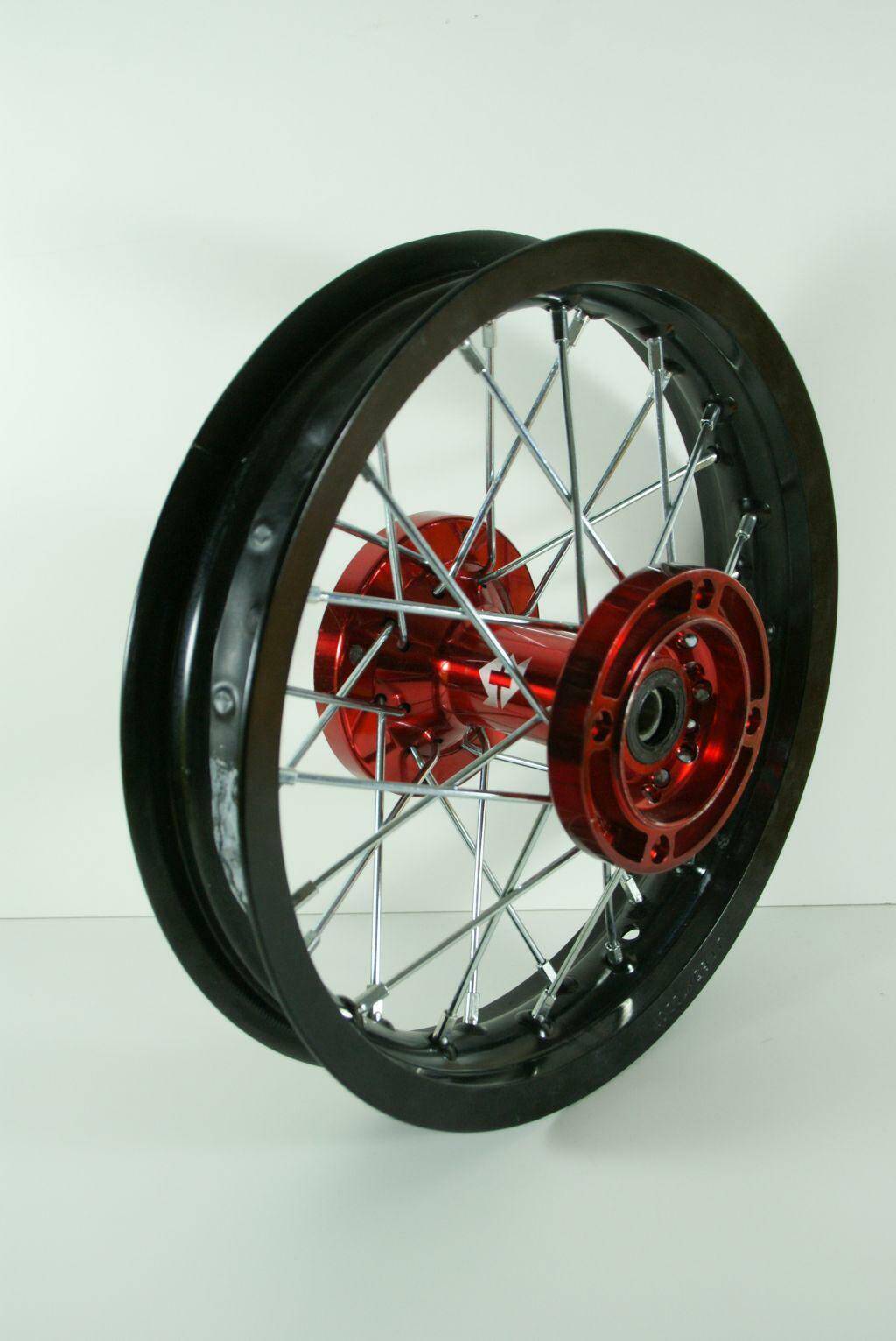 Felga SYMOTOS 1.85 x 12 tył alu czerwona