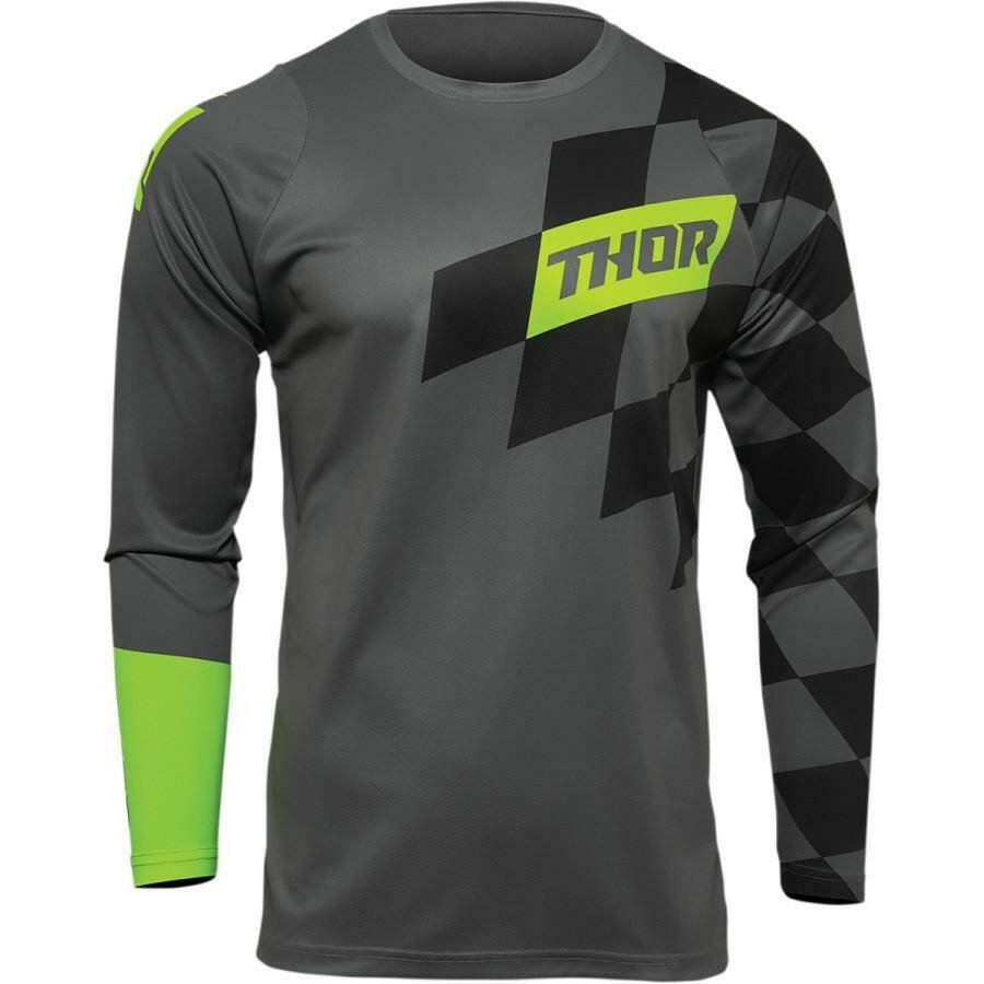 Bluza THOR S22 BIRD junior GRAY/AC rozm