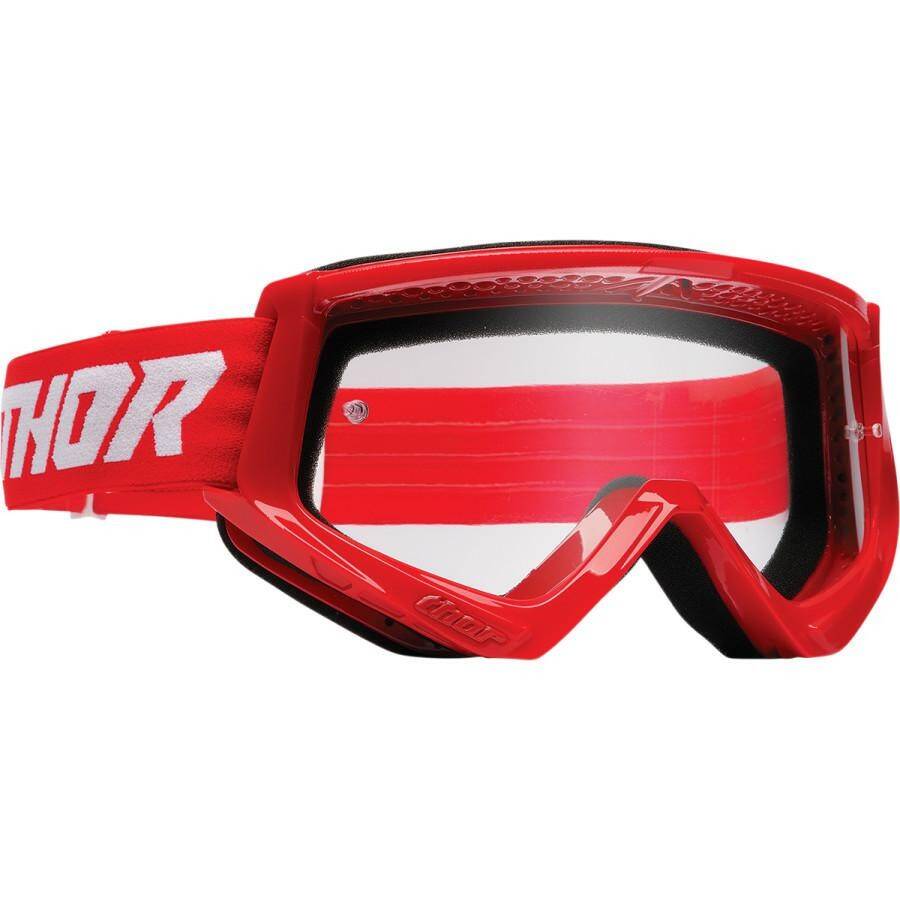 Gogle Thor COMBAT Youth red/white