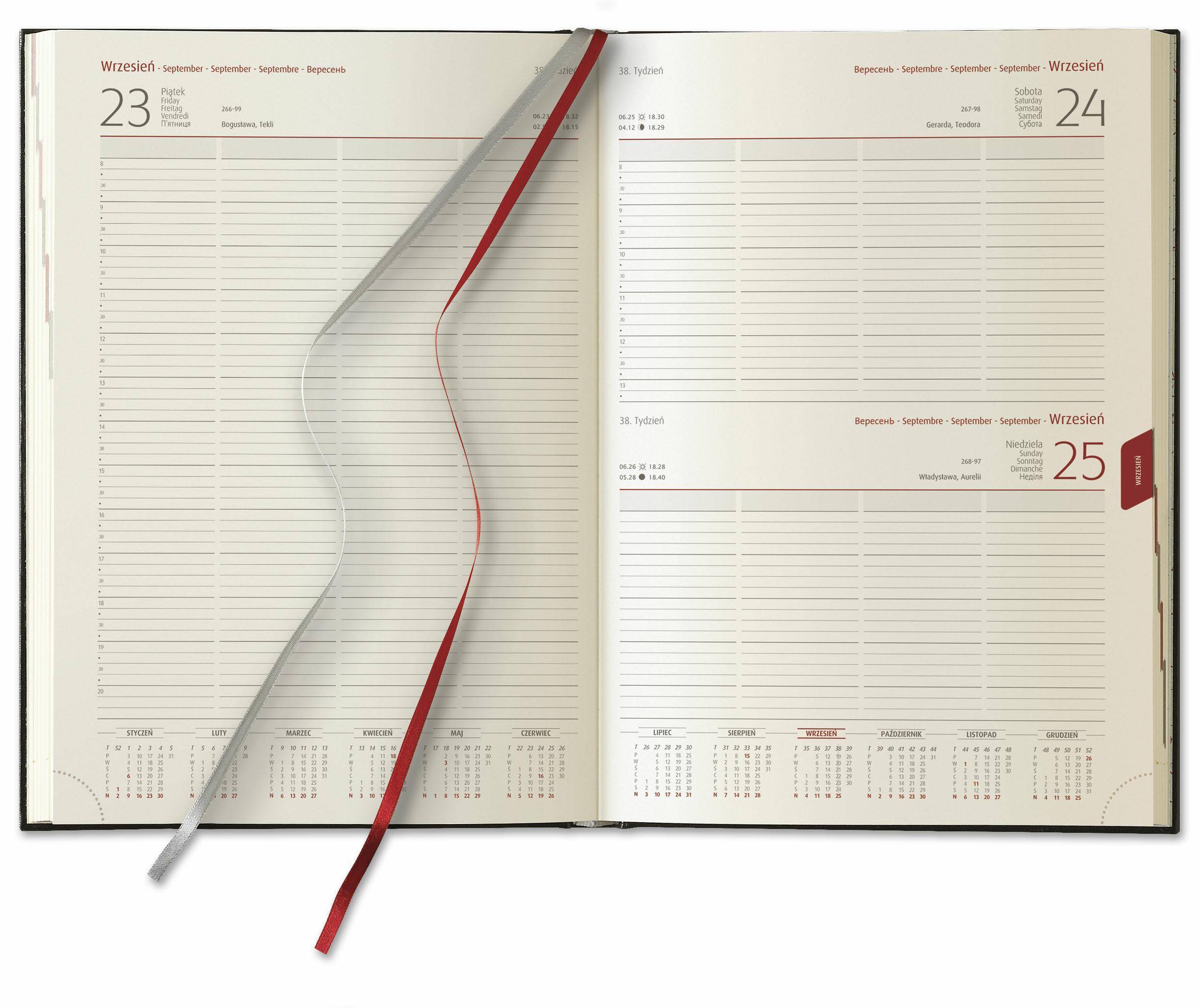 kalendarz dzienny A4 Classic Line (Zdjęcie 2)