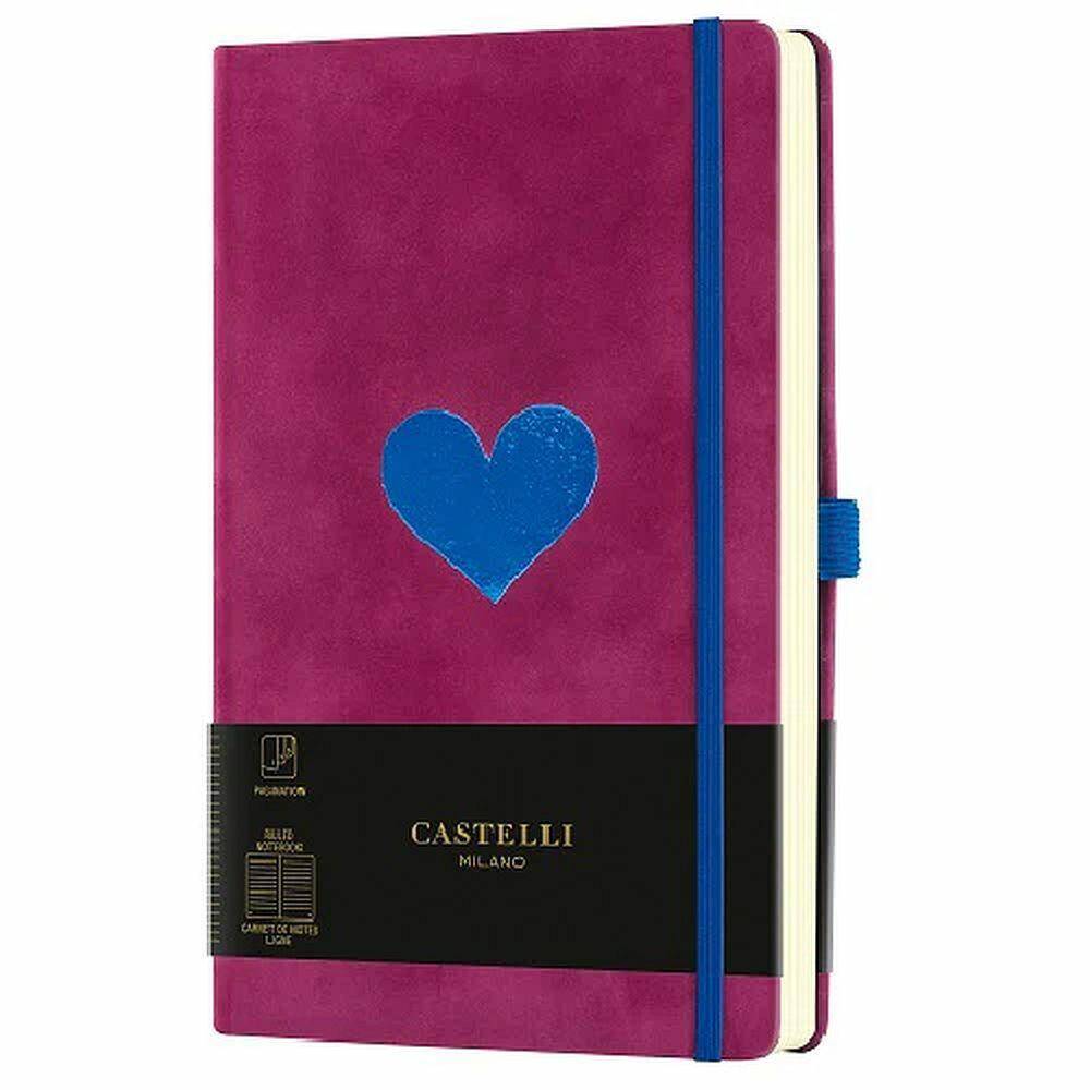 notes A5/linia Castelli VELLUTO heart