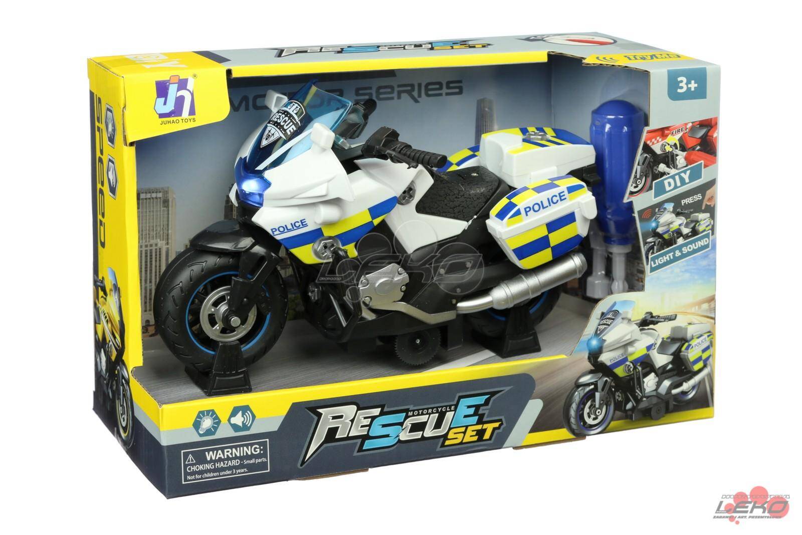 Motocykl POLICE 22cm do skręcania