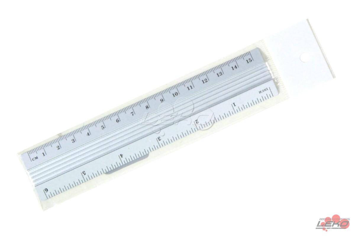 Linijka aluminiowa 15cm