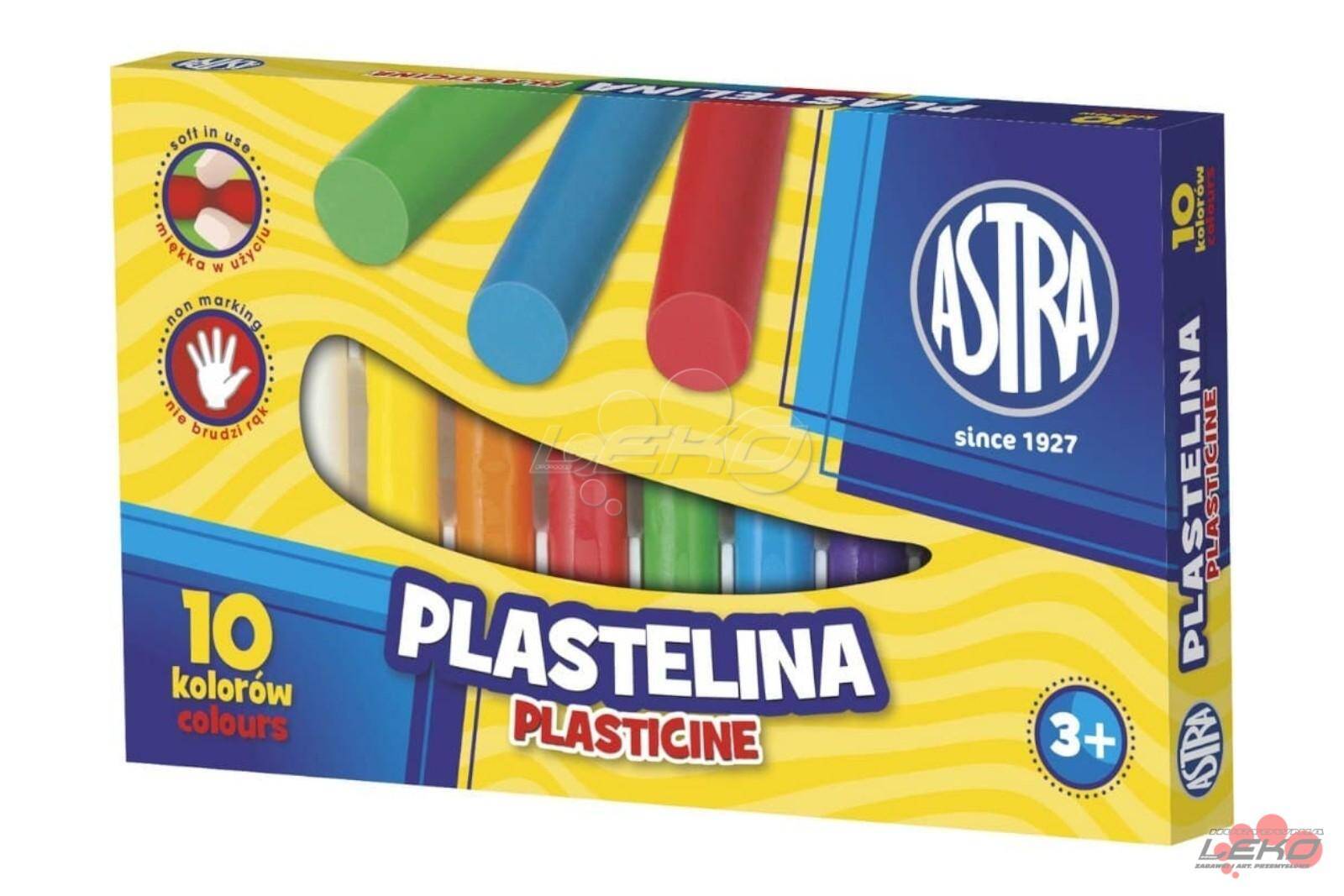 Plastelina 10 ASTRA