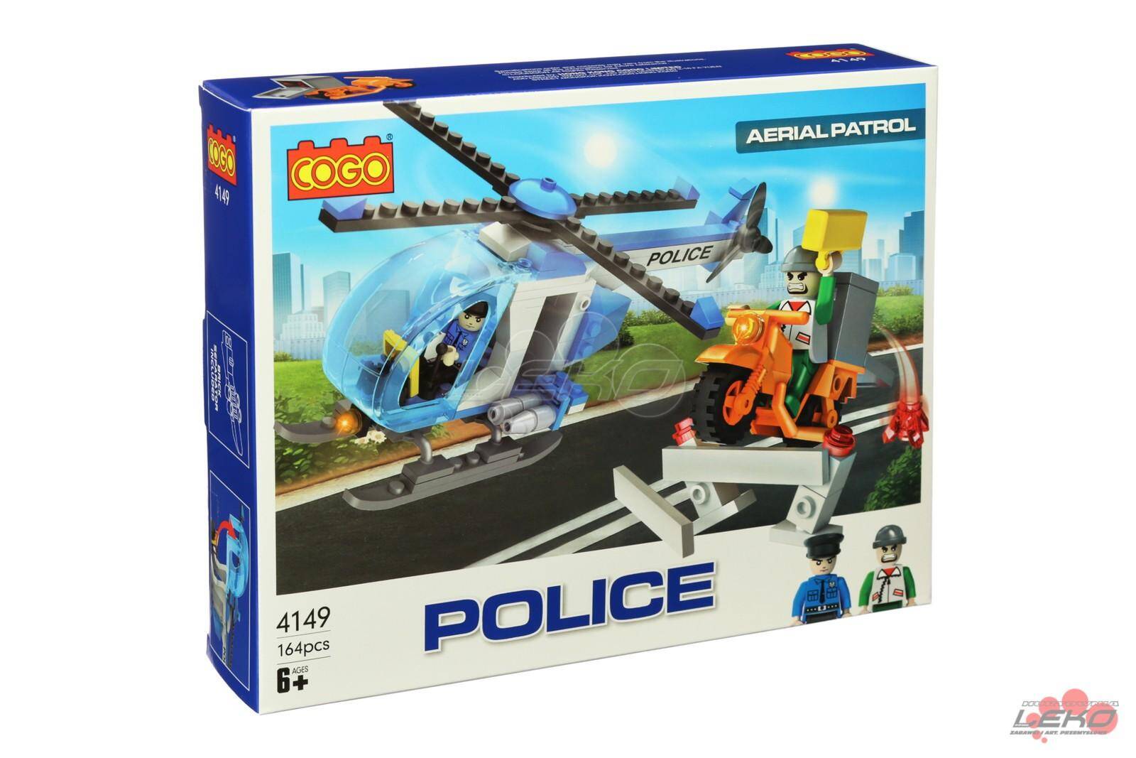 Klocki COGO POLICE 164el.