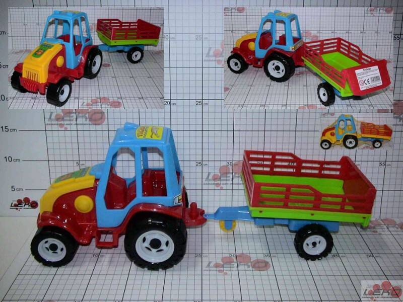 Traktor z przyczepą fch-toys