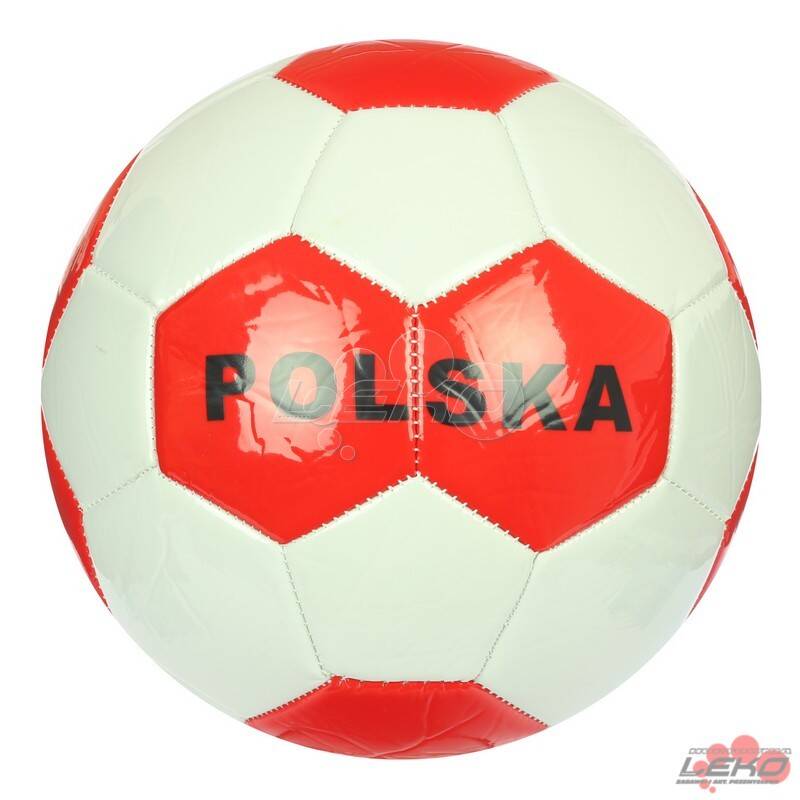 Piłka nożna POLSKA biało-czerwona