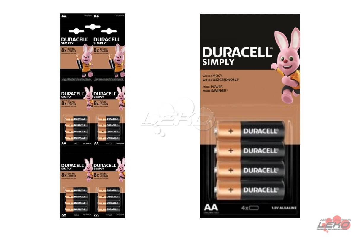 Bateria LR6 DURACELL blister [16/208]