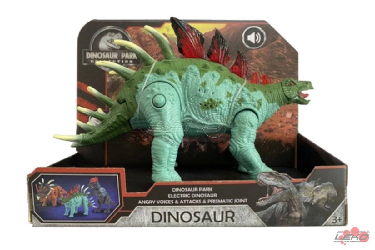 Dinozaur 25cm ze światłem i dźwiękiem