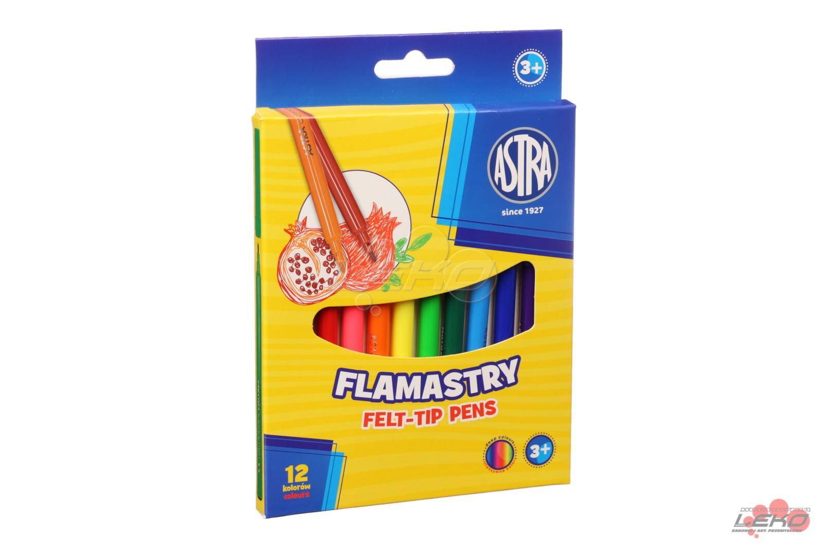 Flamastry ASTRA 12kol.