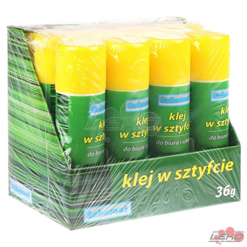 Klej w sztyfcie zielony 36g [12]