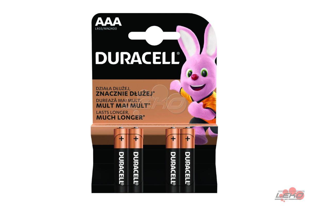 Bateria LR03 DURACELL blister [4/40]