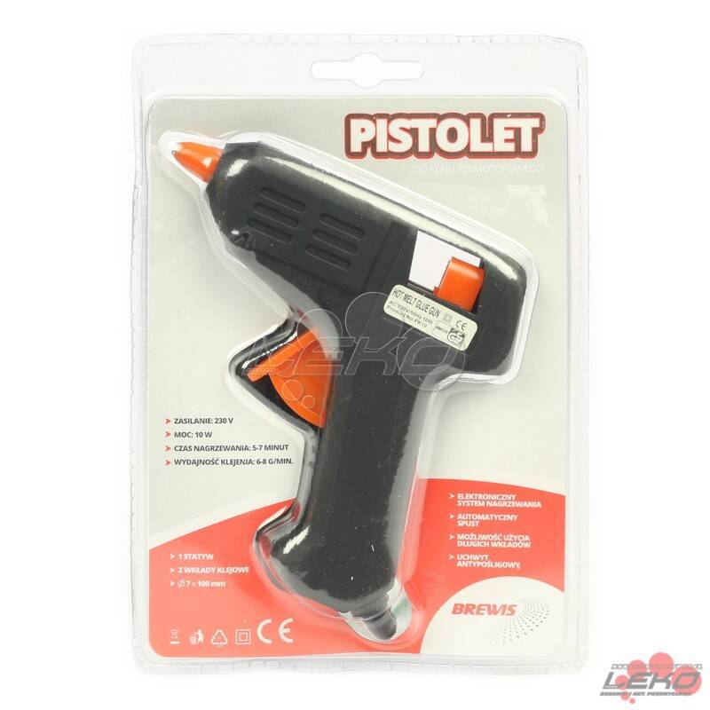 Pistolet do kleju 7mm 10W