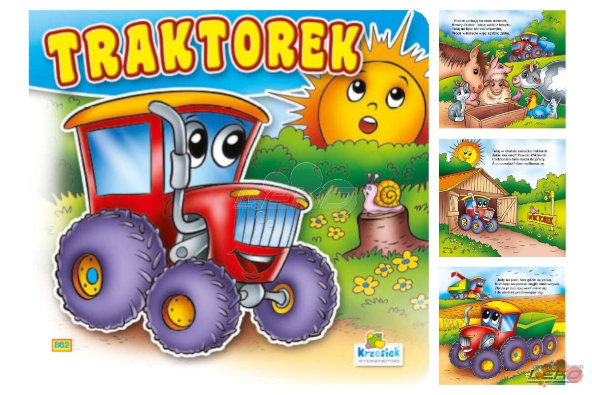 Książka Traktorek GK