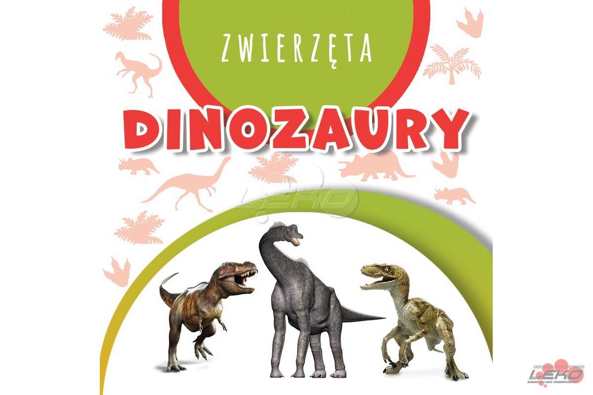 Książka harmonijka Zwierzęta dinozaury