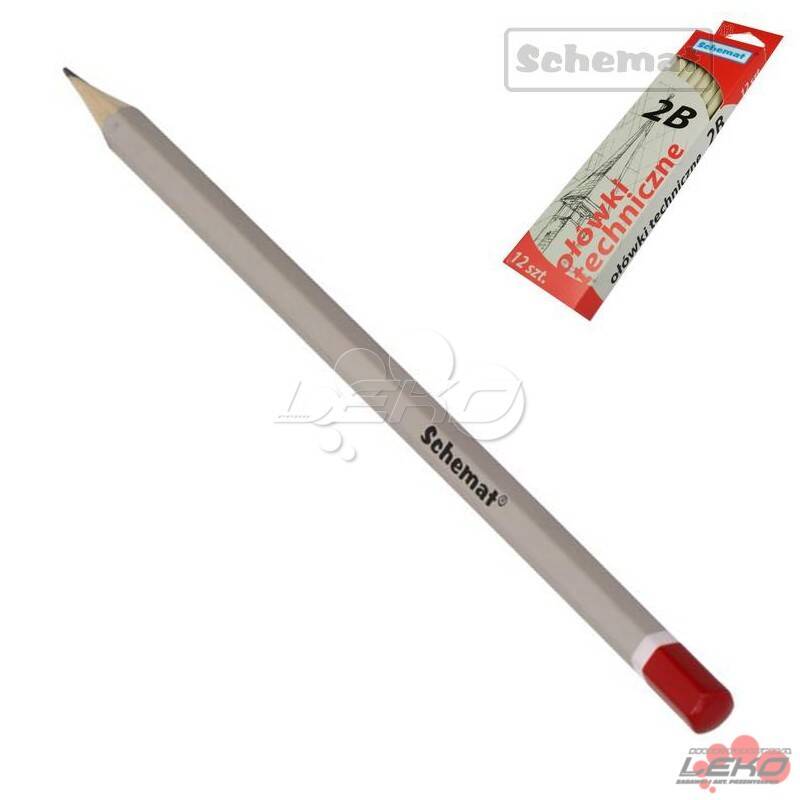 Ołówek techniczny 2B Schemat [12]