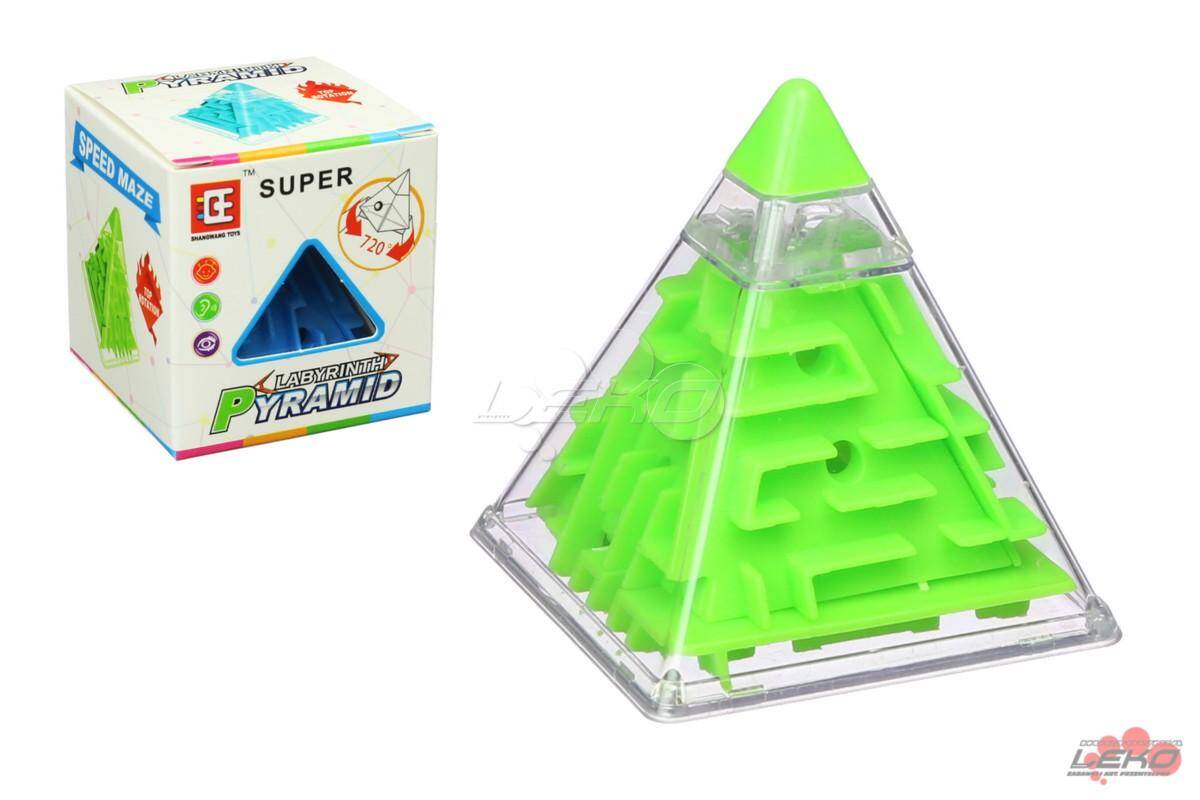 Układanka - labirynt piramida