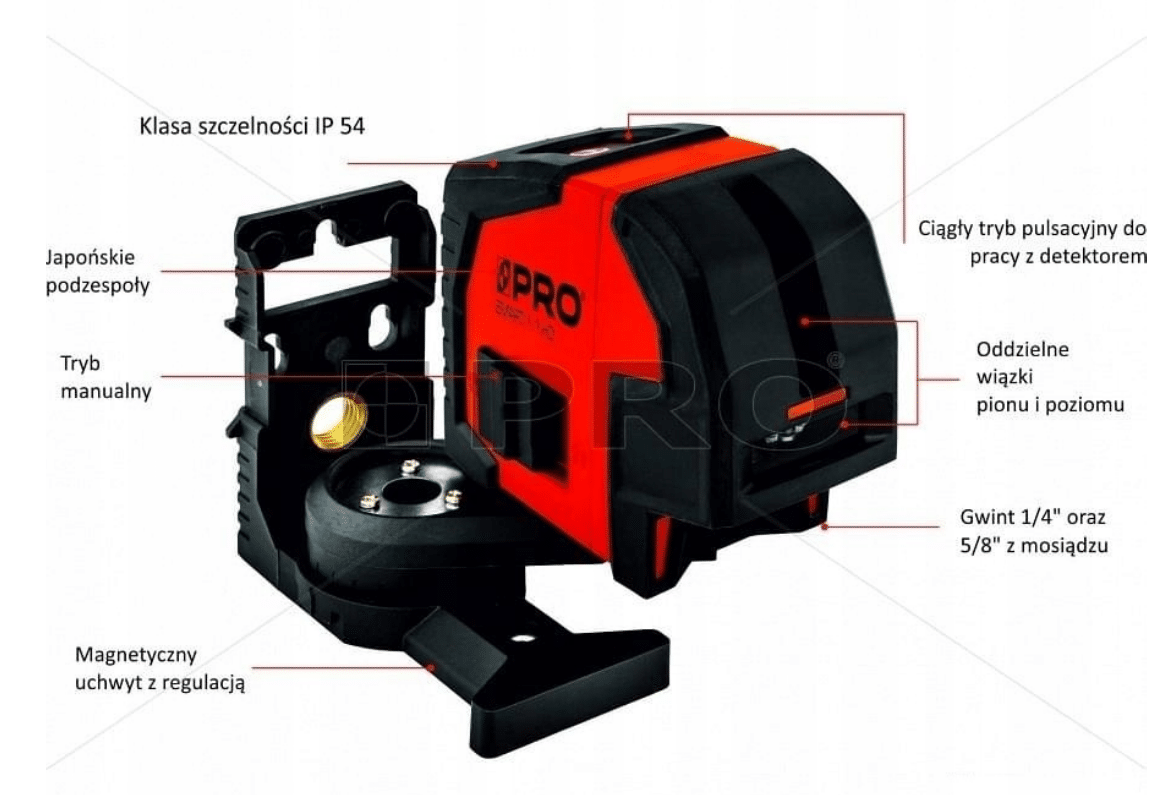 PRO laser krzyżowy Smart 1.1 HD (Zdjęcie 1)