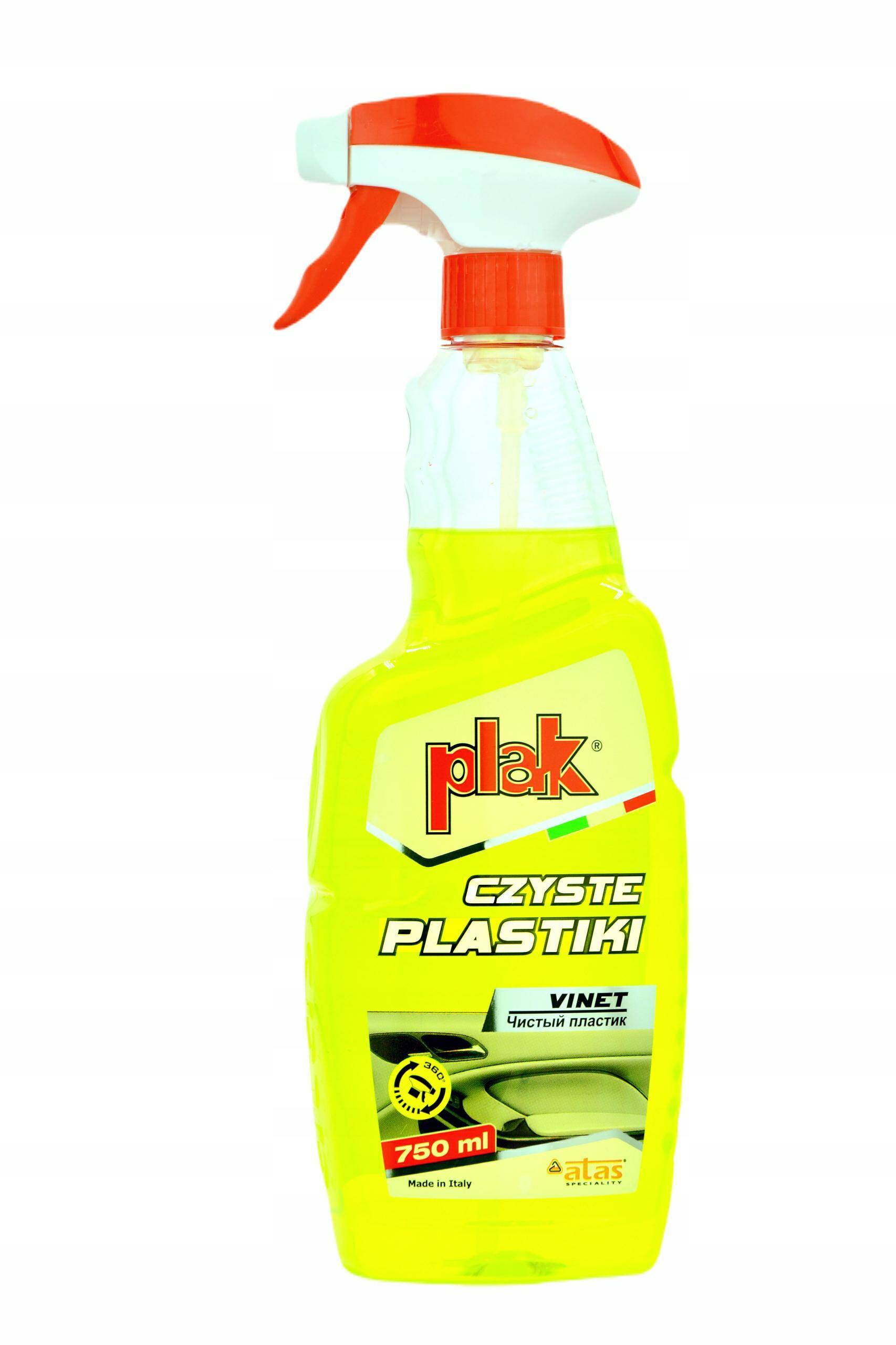 Plak czyste plastiki