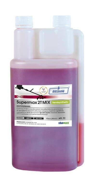 EKOMAX 2T MIX semisynthetic czerwony 1L