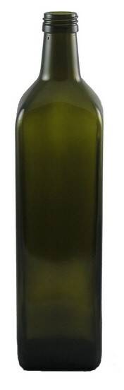 Butelka Marasca 1,0L oliwkowa z zakrętką