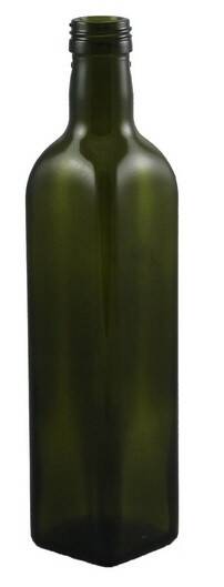 Butelka Marasca 0,5L oliwkowa z zakrętką