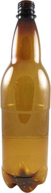 Butelka PET 1 l, brązowa, 25 szt. (Zdjęcie 2)