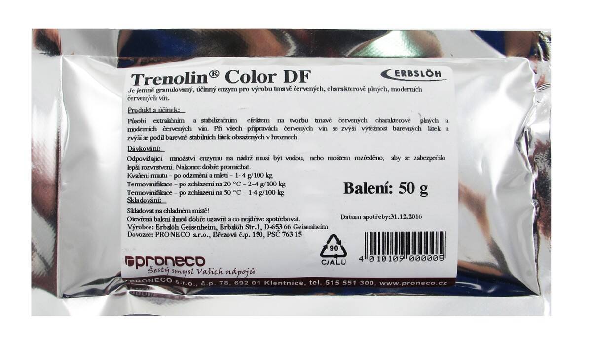 Trenolin Color DF 50 g pektoenzym (Photo 1)