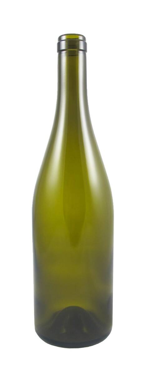 Butelka Burgund 0,75 8szt. ciemna oliwka