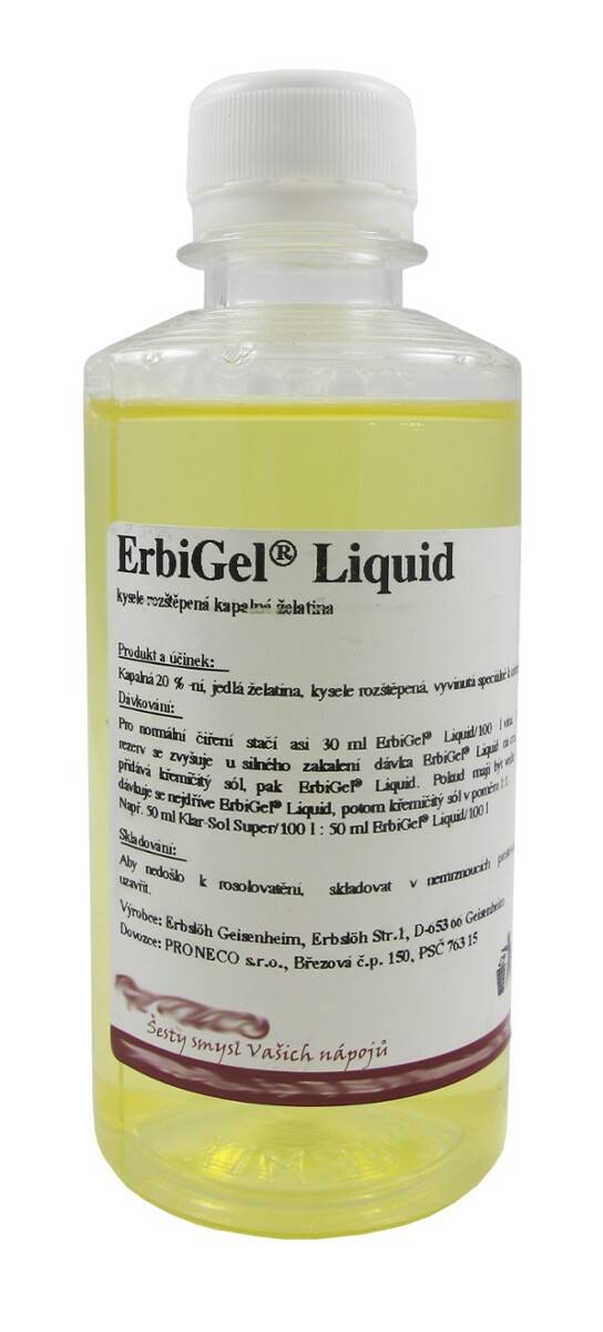 Erbigel Liquid 250 g żelatyna kwasowa (Zdjęcie 1)