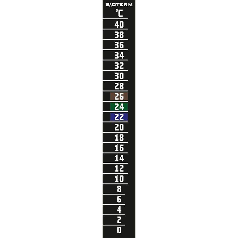 Termometr ciekłokrystaliczny 0-40 st. C