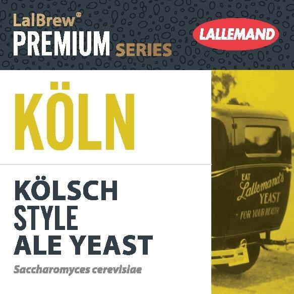 Drożdże do piwa Lallemand Köln Koelsch Style Ale Yeast 11 g (Zdjęcie 1)