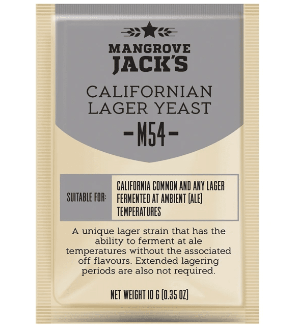 Drożdże Mangrove Jack`s Californian Lager M54 10 g