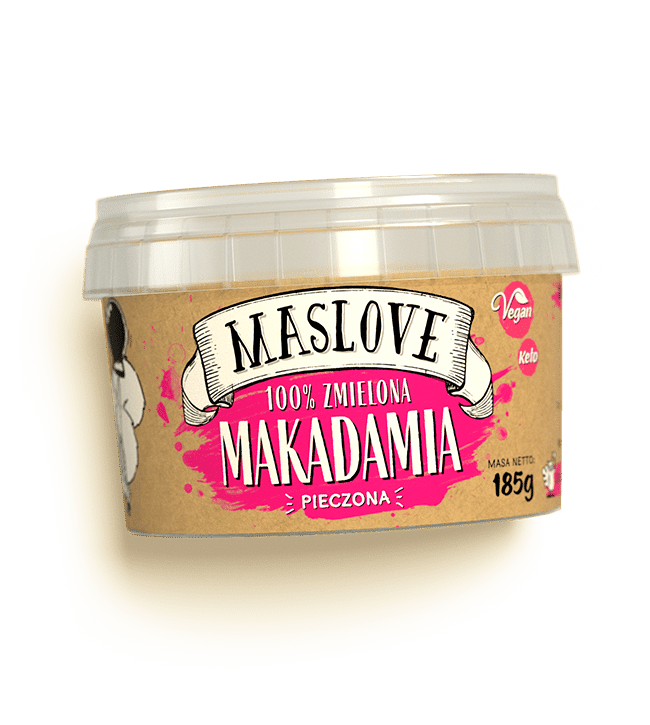 Maslove 185gr - makadamia