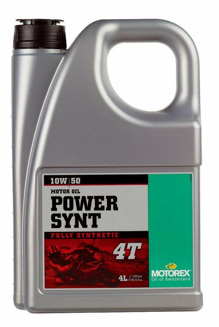 Olej Power Synt 4T SAE 10W50 4L Motorex (Zdjęcie 1)