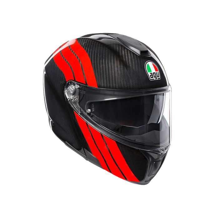 Kask AGV Sportmodular L Stripes Carbon