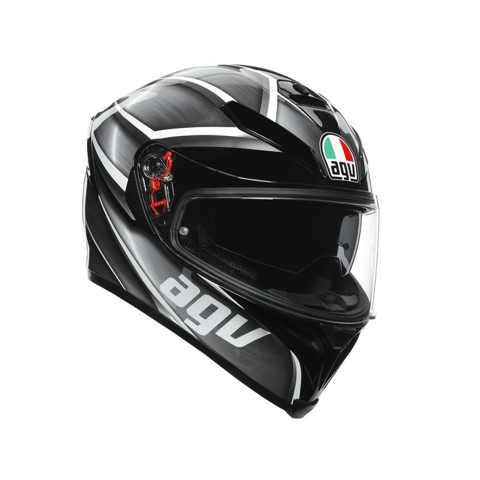 Kask AGV K-5 S Tempest Black/Silver