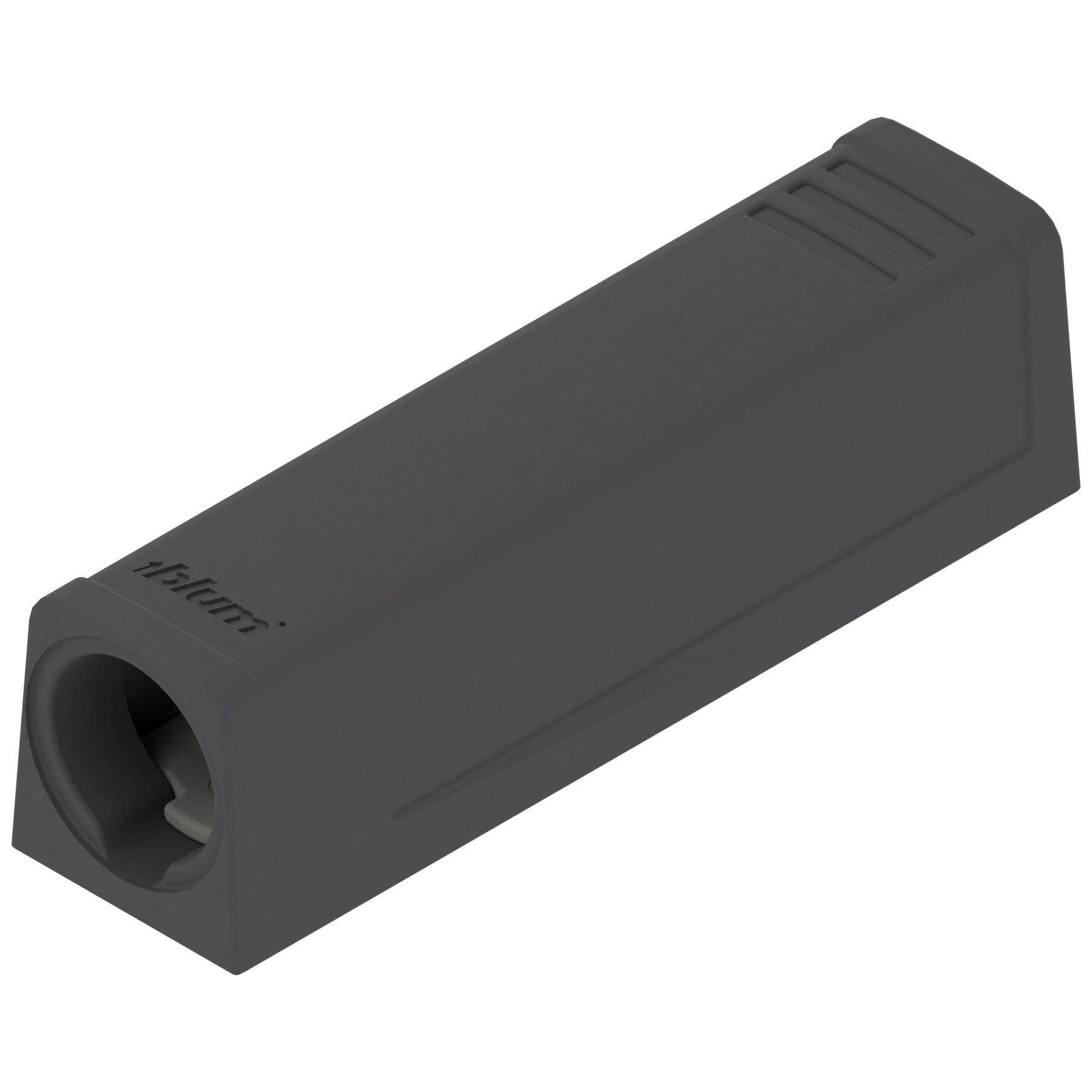 BLUM 956.1201 Adapter TIP-ON do drzwi, prosty (20/17 mm), czarny