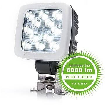 Lampa robocza kwadratowa LED W144 6000