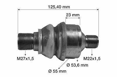 Front axle