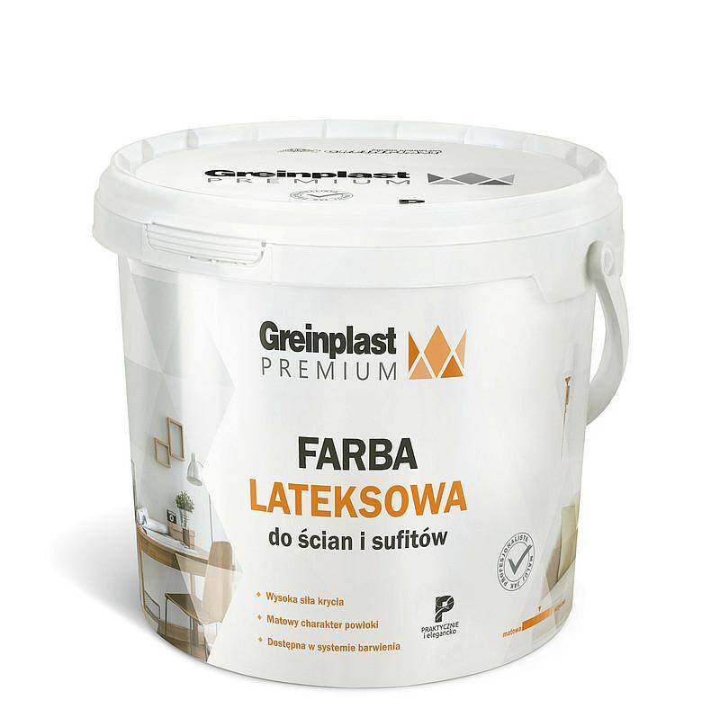 Greinplast Farba Premium Lateksowa 5L (Foto 1)