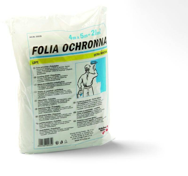 Schuller Folia Extra Mocna 4x5 0,040 (Zdjęcie 1)