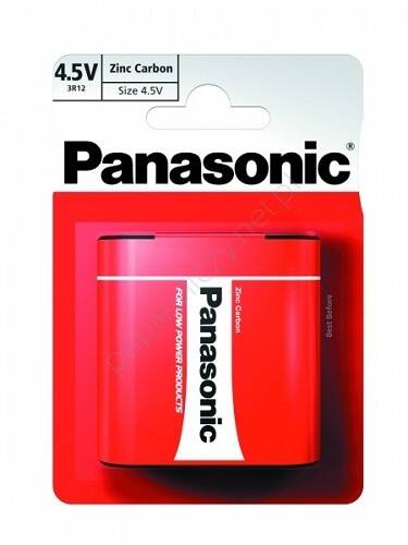 PANASONIC BATERIA 3R12 płaska (1 sztuka)