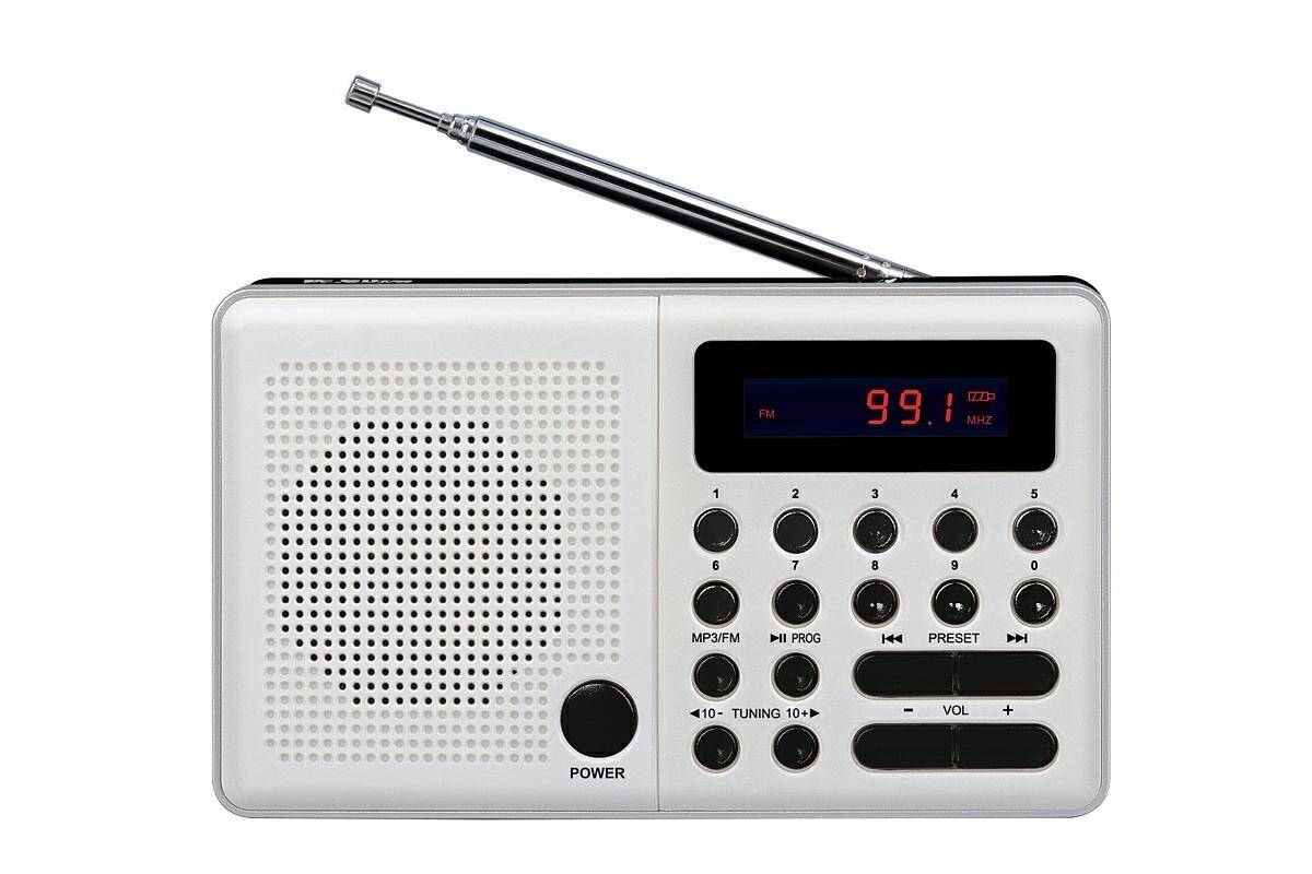 ELTRA RADIO PLISZKA biała (Zdjęcie 1)