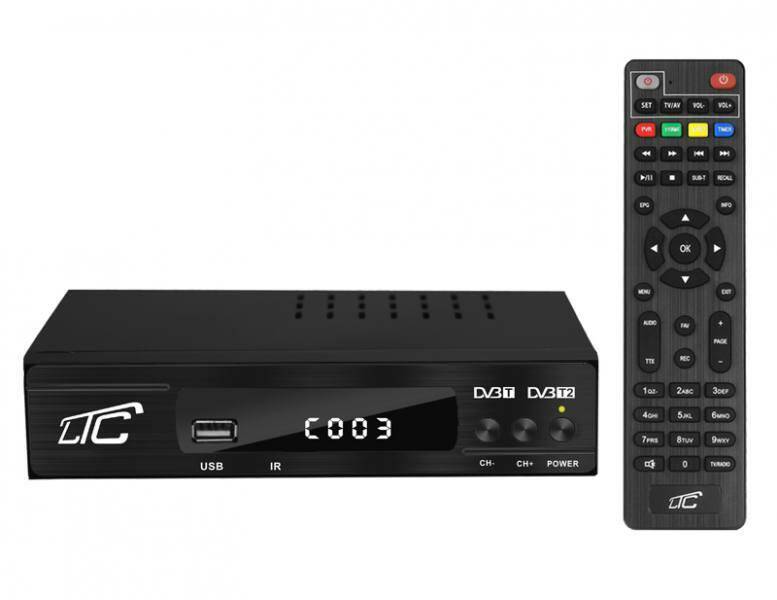 LTC TUNER DVB-T2 LXDVB507 z pilotem