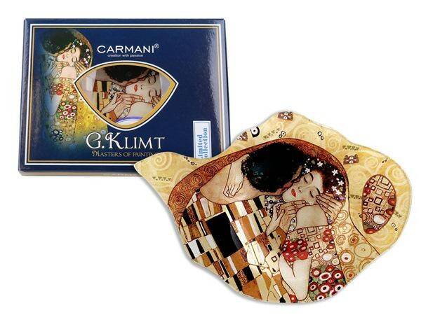 G.Klimt The Kiss Teabag Talerzyk