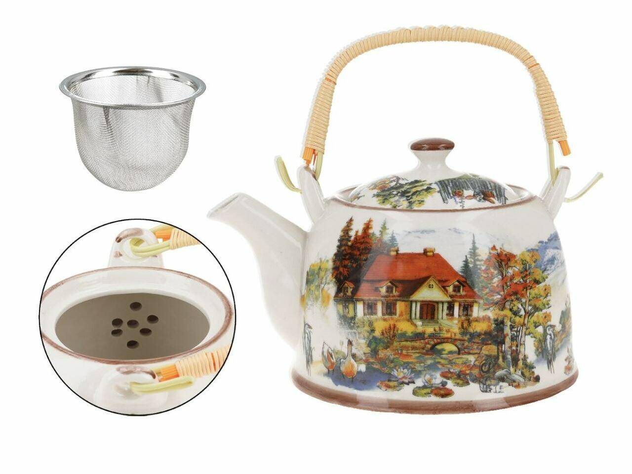 Czajnik ceramiczny 900ml CARMANI