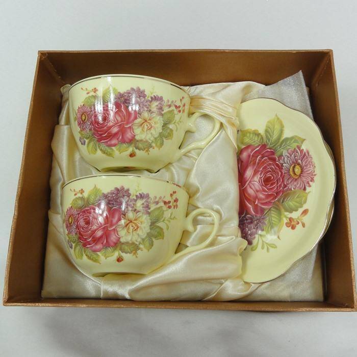 Filiżanki kpl.2szt cienka porcelana