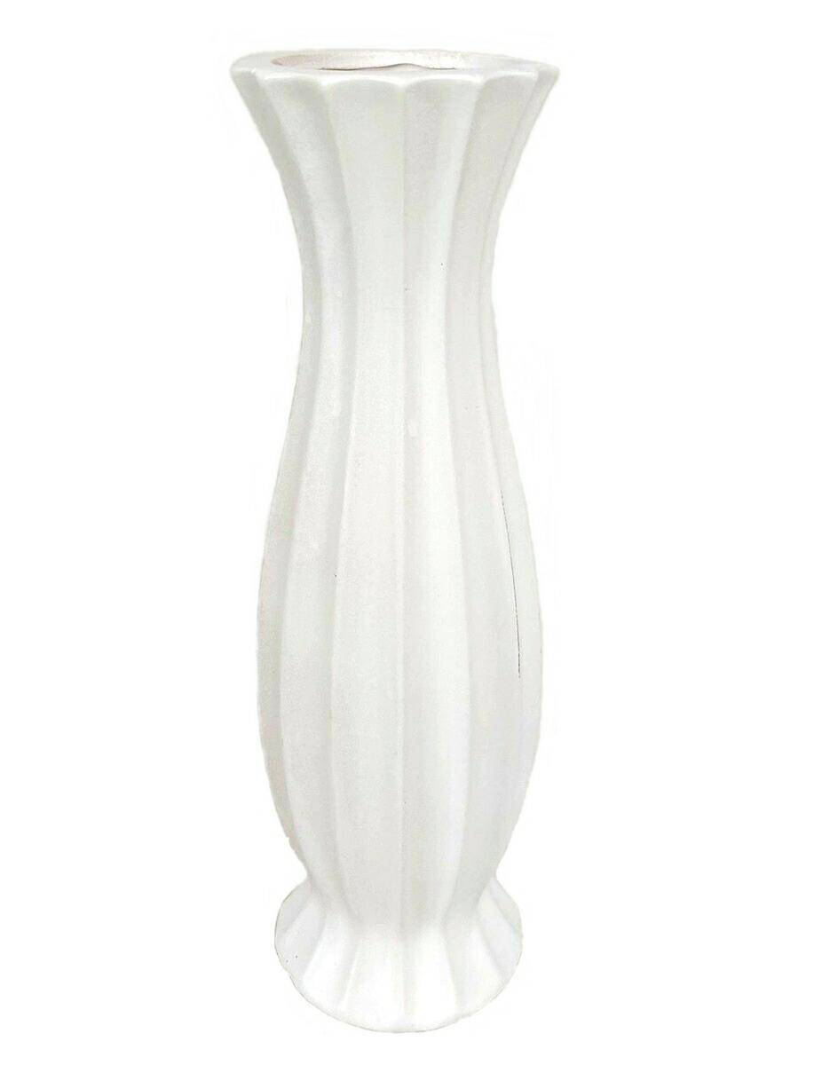 Wazon ceramiczny biały 33,5cm 13814A