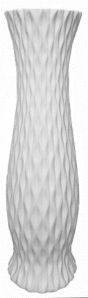 Wazon ceramiczny 61cm biały BW61